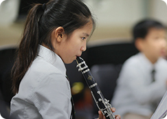 APIS students performing in performing arts program