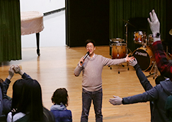 APIS high school spiritual growth and team building retreat activities